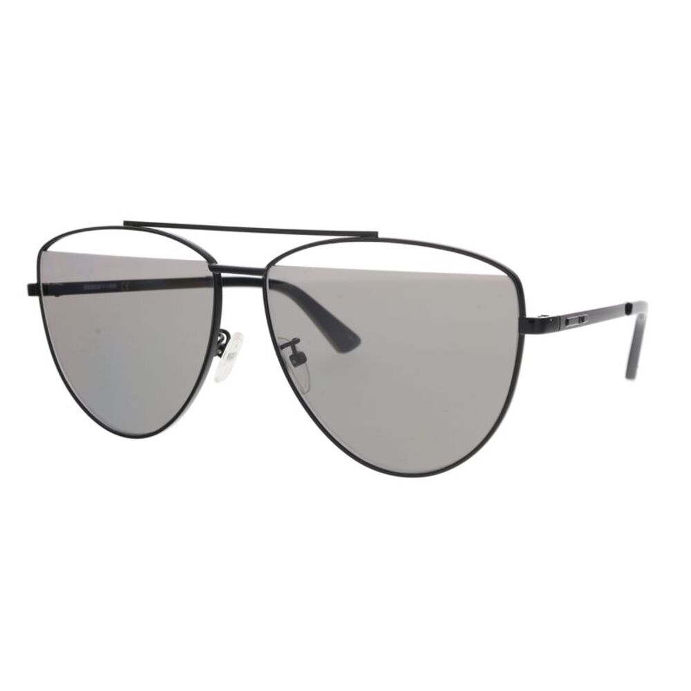 McQ MQ0157S-001 Black Aviator Sunglasses